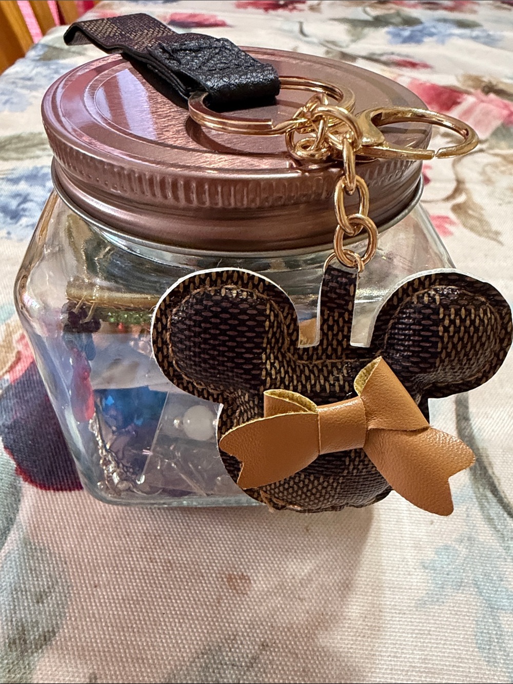 Mystery Jewelry jar and keychain